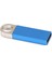 Metal USB 2.0 Flash Sürücü Pen Drive Pendrive USB Stick Flash Sürücü Thumb Drive Circle GÜMÜŞ+MAVI(64GB) (Yurt Dışından) 2