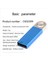Metal USB 2.0 Flash Sürücü Pen Drive Pendrive USB Stick Flash Sürücü Thumb Drive Circle GÜMÜŞ+MAVI(64GB) (Yurt Dışından) 5