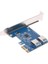 Pcı E 1 Ila 2 Bağlantı Noktalı Usb3.0 Yükseltici Kart Pcı Express 1x Yuvaları Madencilik Cihazı Için Pcıe 16X Yükseltici Kartlı Yükseltici Kart (Yurt Dışından) 3