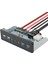 USB 3.0 USB 2.0 3.5mm Ses Ön Panel Usb3.0 Hub Splitter Masaüstü Için Dahili Braket Adaptörü 3.5 Inç Disket Yuvası (Yurt Dışından) 4