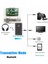 5.0 Bluetooth Ses Adaptörü 2'si 1 Arada Mini Kablosuz Verici Alıcı, Pc / Tv / Hoparlör Için 3,5 mm Ses Kablosu Jakı ile (Yurt Dışından) 5