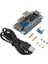 4 Genişletme Kartı Ethernet/usb Hub Hat 5V Için, 1 RJ45 10/100M Ethernet Bağlantı Noktası ve 3 USB Bağlantı Noktası ile (Yurt Dışından) 5