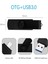 USB Flash Sürücü 16G Otg+Usb3.0 Mini Taşınabilir Yüksek Hızlı Bellek Çubuğu, Android Cihazlar/pc/tablet/u Disk Siyah (Yurt Dışından) 3