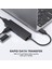 HYD-9101T USB 3.0 4 Bağlantı Noktalı Hub Bağlantı Istasyonu Tüm USB C Cihazlarına Uygundur. Destek: Windows ME/2000/XP/VISTA/NT/7/8 (Yurt Dışından) 2