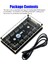 Pmma Kasalı ve Manyetik Standofflu 12 Yollu 5V Rgb LED Splitter Hub / 5V 3pin LED Kontrol Cihazı Siyah (Yurt Dışından) 3