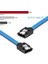 40CM Sata Veri Kablosu 6.0gbps Mavi Her Iki Uçlu Sata Seri Sabit Disk Kablosunu Takın Sata 3.0 SSD Veri Kablosu (Yurt Dışından) 2