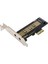 Pci-E 3.0 X4 Ila M.2 Ngff M-Key SSD Nvme Ahci Pci Express Adaptör Kartı Için (Yurt Dışından) 1
