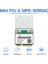 -8265AC Kablosuz Yarım Mini Pcı-E Wifi Kartı Wifi 5 Çift Bant 802.11AC 2.4ghz 5ghz 1200MBPS Wlan Ağ Kartı (Yurt Dışından) 5