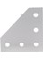 3D Yazıcı Aksesuarları Ağır Hizmet 90 Derece Bağlantı Plakası Metal Profil T4 x 60 x 60MM M5 Konu V-Yuvası Için (Yurt Dışından) 1