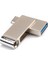 2 In 1 Otg Tip-C USB 3.0 Flash Sürücü 64 GB Kapasiteli U Disk Memory Stick Kalem Sürücü Usb3.0 Kalem Sürücüler Android Akıllı Telefon Tablet Pc 0141 (Yurt Dışından) 2