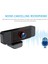 K2 Web Kamerası 1080P Full Hd 2 Web Kamerası Bilgisayar Masaüstü Dizüstü Bilgisayar Için Mikrofon Cmos USB Web Kamerası (Yurt Dışından) 4