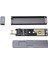 Nvme Mobil Katı Hal Sabit Disk Kutusu Nvme Usb3.0 Harici Sabit Disk Kutusu Desteği 2230 2242 2260 2280 HDD Kart Adaptörü (Yurt Dışından) 3