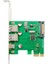 Pcı-E X4 Süper Hızlı USB 3.1 Tip-C + A Soket Genişletme Kartı 2A1C Bağlantı Noktası VL805 (Yurt Dışından) 3