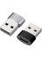 Mini USB C Dişi - USB Erkek Adaptör, USB Bağlantı Noktaları, Güç ve Şarj Cihazları Olan Dizüstü Bilgisayarlarla Uyumlu (Yurt Dışından) 1