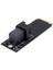 M.2 - U.2 SFF8643 Nvme SSD Genişletme Kartı Tek Bağlantı Noktalı SFF8643 Katı Hal Sürücü Dönüşüm Kartı M.2 Yükseltici Kart (Yurt Dışından) 3