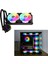 Amd Için 1X120MM Soğutma Fanı Su Soğutmalı Soğutucu Sistemi ile 120MM Rgb Cpu Su Soğutmalı Radyatör (Yurt Dışından) 3