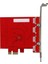 Pci-E - USB 3.0 Genişletme Kartı Güç Kaynağı Pcie - 4 Bağlantı Noktalı USB Adaptör Kartı Yüksek Hızlı Masaüstü Pcie Kartı (Yurt Dışından) 2