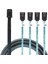 Mini Sas Hd Sff 8643 - 4 Sata Sata3.0 Sabit Disk Kablosu 6 Gbps Sunucu Harici Sabit Disk Adaptör Kablosu 50 cm (Yurt Dışından) 3