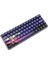 71 Tuşları Pbt Klavye Tuş Boya Süblimasyon Mekanik Klavye Keycaps Mx Anahtarları Klavye Için Mor Şafak Işığı Anahtar Kapağı (Yurt Dışından) 2