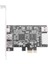 Pcı-E 1x Ieee 1394A 4 Bağlantı Noktalı 3+1 Firewire Kart Adaptörü 1394 A Pcıe, Masaüstü Için 6 Pinli 4 Pinli Ieee 1394 Kablosu (Yurt Dışından) 2