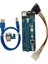 USB 3.0 Pcie Pcı-E Express Yükseltici Kart 1x - 16X Gpu Genişletici Yükseltici Kart Adaptörü USB 3.0 Veri Kablosu Sata - 4pin Ide (Yurt Dışından) 1
