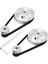 2 Kit Gt2 Senkron Tekerlek 20 ve 60 Diş 5mm Çap, 2 Adet Uzunluk 200MM Genişlik 6mm Kayışlı Alüminyum Zamanlama Kasnağı (Delik 5mm) (Yurt Dışından) 1
