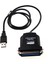 USB → Yazıcı Paralel Bağlantı Noktası 36 Pinli Erkek Dönüştürme Kablosu Siyah (Yurt Dışından) 1
