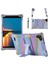 P80 P80X P80H Için Tablet Kılıfı 8 Inç Tablet Silikon Kılıf Askı ve Kalemli Tablet Standı (Gül Kırmızı Mor) (Yurt Dışından) 5