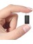 USB Adaptör Tip C Dişi - Mikro USB Erkek Adaptör Desteği Şarj ve Veri Senkronizasyonu Galaxy Için Uyumlu (2'li Paket, Siyah) (Yurt Dışından) 2