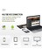 R4 Taşınabilir Kaydırılabilir Kablosuz Bluetooth Klavye, Akıllı Telefonlar, Tabletler, Dizüstü Bilgisayarlar Için Standlı Çok Fonksiyonlu Mini Harici Kablosuz Tuş (Yurt Dışından) 3