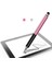 El Yazısı Kapasitif Kalem Çift Kontakt 2-In-1 Nokta Okuyucu Çizim Kalem Çizim Tablet Bilgisayar Kalem Stylus Kalem Pembe (Yurt Dışından) 3