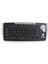 Trackball'lu Kablosuz Klavye, 2.4g Mini Klavye Multi-Medya Fonksiyonel Trackball Air Mouse, Akıllı Tv / Pc Için - Gümüş (Yurt Dışından) 1