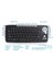 Trackball'lu Kablosuz Klavye, 2.4g Mini Klavye Multi-Medya Fonksiyonel Trackball Air Mouse, Akıllı Tv / Pc Için - Gümüş (Yurt Dışından) 5