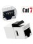 RJ45 Cat7 Korumalı Satır Içi Bağlayıcı Cat 7 Dişi - Mandallı Jack Cat7 Modüler Konnektör Için Dişi (Yurt Dışından) 2