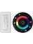 LED Denetleyici Rf Tam Basın Topu Kontrol Paneli LED Işık Uzaktan Kumanda Rgb Işık Şeridi Dimmer (Siyah + Beyaz) (Yurt Dışından) 1