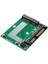 Msata SSD 2.5 Inç Sata 6.0gps Adaptör Dönüştürücü Kart Modülü Kurulu Mini Pcie SSD Adaptör Dönüştürücü Kartı, 2 Adet (Yurt Dışından) 1