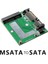 Msata SSD 2.5 Inç Sata 6.0gps Adaptör Dönüştürücü Kart Modülü Kurulu Mini Pcie SSD Adaptör Dönüştürücü Kartı, 2 Adet (Yurt Dışından) 2