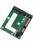 Msata SSD 2.5 Inç Sata 6.0gps Adaptör Dönüştürücü Kart Modülü Kurulu Mini Pcie SSD Adaptör Dönüştürücü Kartı, 2 Adet (Yurt Dışından) 4