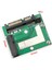 Msata SSD 2.5 Inç Sata 6.0gps Adaptör Dönüştürücü Kart Modülü Kurulu Mini Pcie SSD Adaptör Dönüştürücü Kartı, 2 Adet (Yurt Dışından) 5