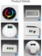LED Denetleyici Rf Tam Basın Topu Kontrol Paneli LED Işık Uzaktan Kumanda Rgb Işık Şeridi Dimmer (Siyah + Beyaz) (Yurt Dışından) 3