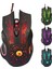 Profesyonel Kablolu Oyun Faresi 6 Düğme LED Optik USB Bilgisayar Faresi Oyuncu Fareleri K1013 Oyun Fare Sessiz Pc Fare Rastgele Değiştirilebilir Işık (Yurt Dışından) 2