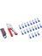 Sıkıştırma Pensesi, Tak Aleti Koaksiyel Kablo Sıyırıcı RG59/RG6 Crimper 20 Parça F-Konnektörlü Koaksiyel Kablo (Yurt Dışından) 5