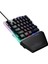 G40 Tek Elle Rgb Mekanik Oyun Klavyesi 35 Tuşlu Mini Oyun Klavyesi Pubg Pc Bilgisayarlar Için Rgb LED Arkadan Aydınlatmalı Klavye (Yurt Dışından) 2