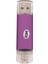 64 GB Renkli Metal Kasa USB 3.0 Flash Sürücü Otg Pendrive Mikro－usb Sopa Harici Depolama Memory Stick Android Için Mor (Yurt Dışından) 1