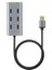 7 Port Yüksek Hızlı Usb3.0 Hub Çoklu Alüminyum Alaşımlı USB Splitter 300 Mb/s Uzatma Adaptörü Hub Pc Masaüstü Için (Yurt Dışından) 1
