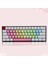 Çift Atış Arkadan Aydınlatmalı Keycaps Rgb Pbt 35 Tuşlar 1.44MM Kiraz Mekanik Klavye Gökkuşağı Renkleri (Yurt Dışından) 5