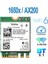 1650X Wifi Kartı + Anten AX200 AX200NGW 3000 Mbps 2.4g 5g Wifi 6 + Bt 5.1 WIN11 Için Gigabit Kablosuz Ağ Kartı (Yurt Dışından) 2