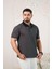 Yakalı ve Cepli Desenli Erkek Regular Fit Klasik T-Shirt 1