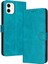 Pu ile Kart Yuvası ile IPhone 11 Pro Saf Renk Kickstand Için Flip Case (Yurt Dışından) 1