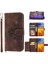 Samsung Galaxy S23 Darbeye Bileklik Kabartmalı Çoklu Için Flip Case (Yurt Dışından) 3